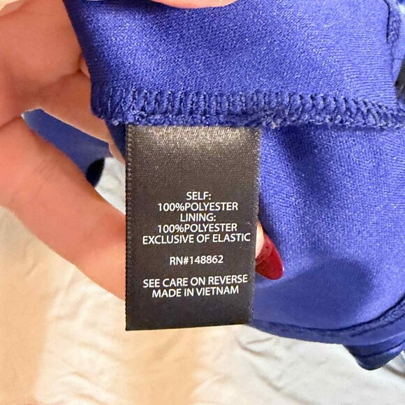 Torrid Size 4 Ladder Trimmed Maxi Dress - Chiffon Galaxy Blue - Picture 5 of 11